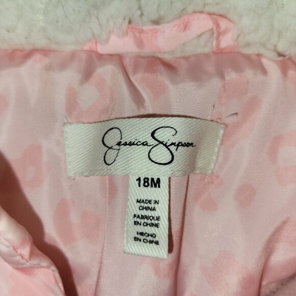 Jessica Simpson, pink coat, 18 months - Picture 2 of 7